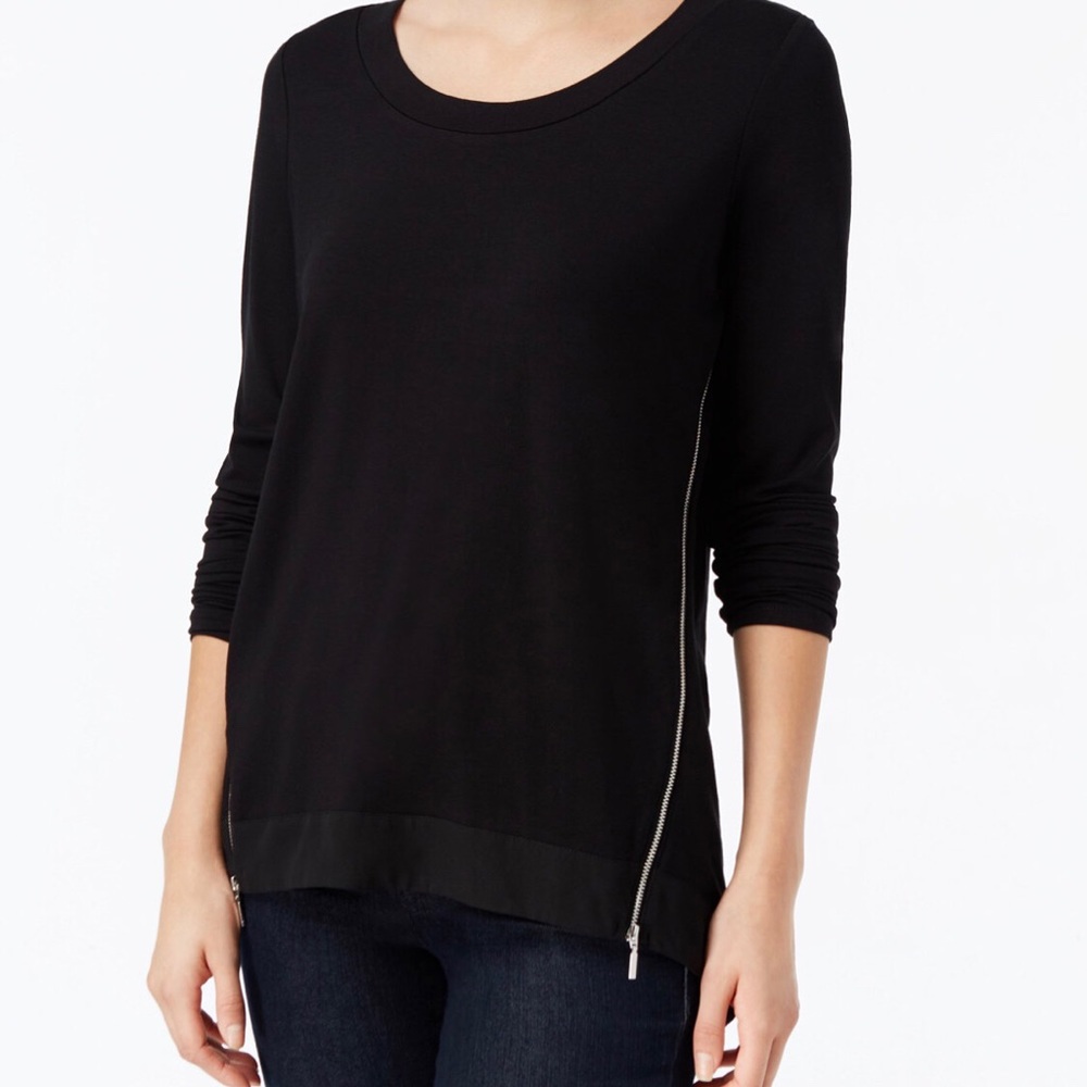 New Attractive Rachel Rachel Roy side zipper top